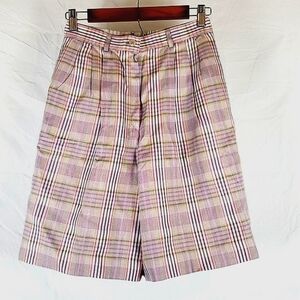 Vintage Pendleton Plaid Trouser Shorts‎